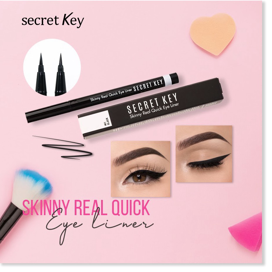 [Mã giảm giá] Bút Kẻ Mắt Nước Secret Key Skinny Real Quick Eye Liner