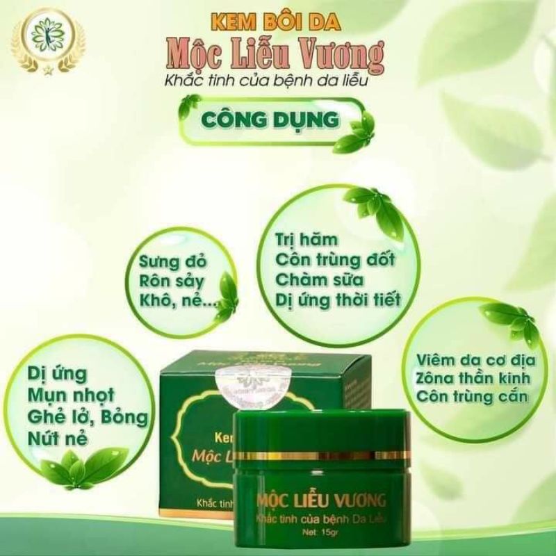 Kem bôi da Mộc liễu Vương_mẫu mới dạng tuyp tăng thêm 20% khối lượng