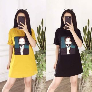 Đầm suông cẩm tú nguyễn