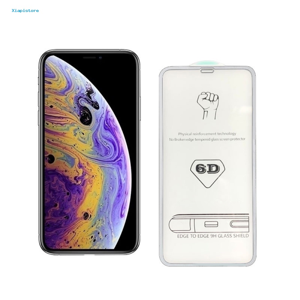 Kính Cường Lực Cong 6D Bảo Vệ Màn Hình Điện Thoại iPhone 11 Pro Max
