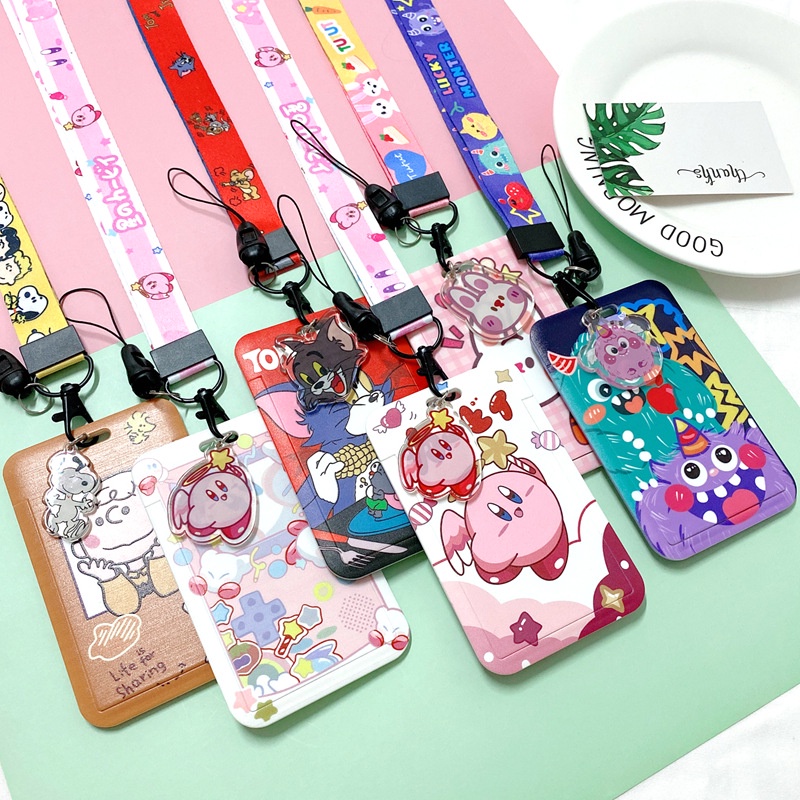 Túi Đựng Thẻ Học Sinh In Hình Hoạt Hình Dễ Thương