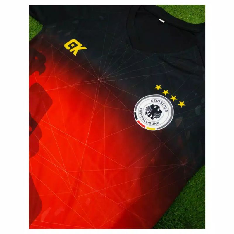 Áo Thun Bóng Đá In Hình Đội Tuyển Đức EURO World Cup 2021 Size M-L-XL