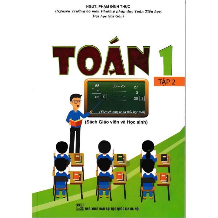 Sách - Toán 1 tập 2 - sách giáo viên và học sinh (theo chương trình tiểu học mới)
