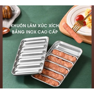 [Tặng quà] Khuôn làm xúc xích bằng inox cao cấp, không gỉ, chịu nhiệt cao