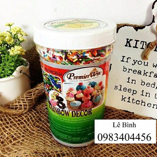 Kẹo cốm màu sắc Premier 500gr
