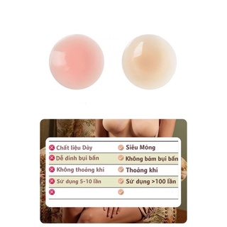 Miếng dán ngực Silicon She by Stickers ôm sát siêu mỏng