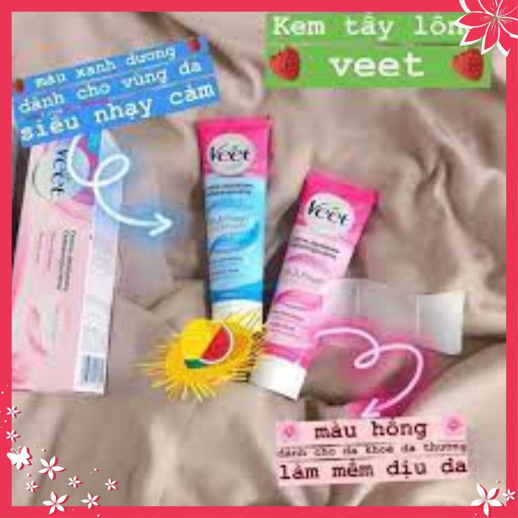 KEM TẨY LÔNG VEET SILK & FRESH