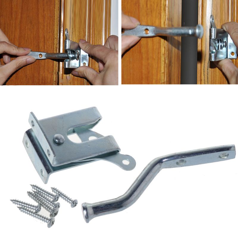 Chốt Khóa Cửa Tự Động Bằng Kim Loại Tiện Dụng