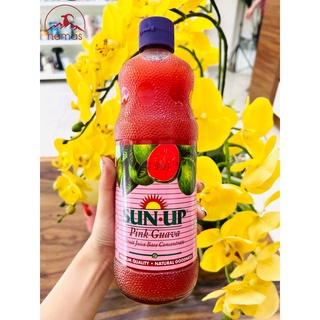 Nước ép trái cây cô đặc SUNUP Ổi hồng/Pink Guava chai thủy tinh 850ml