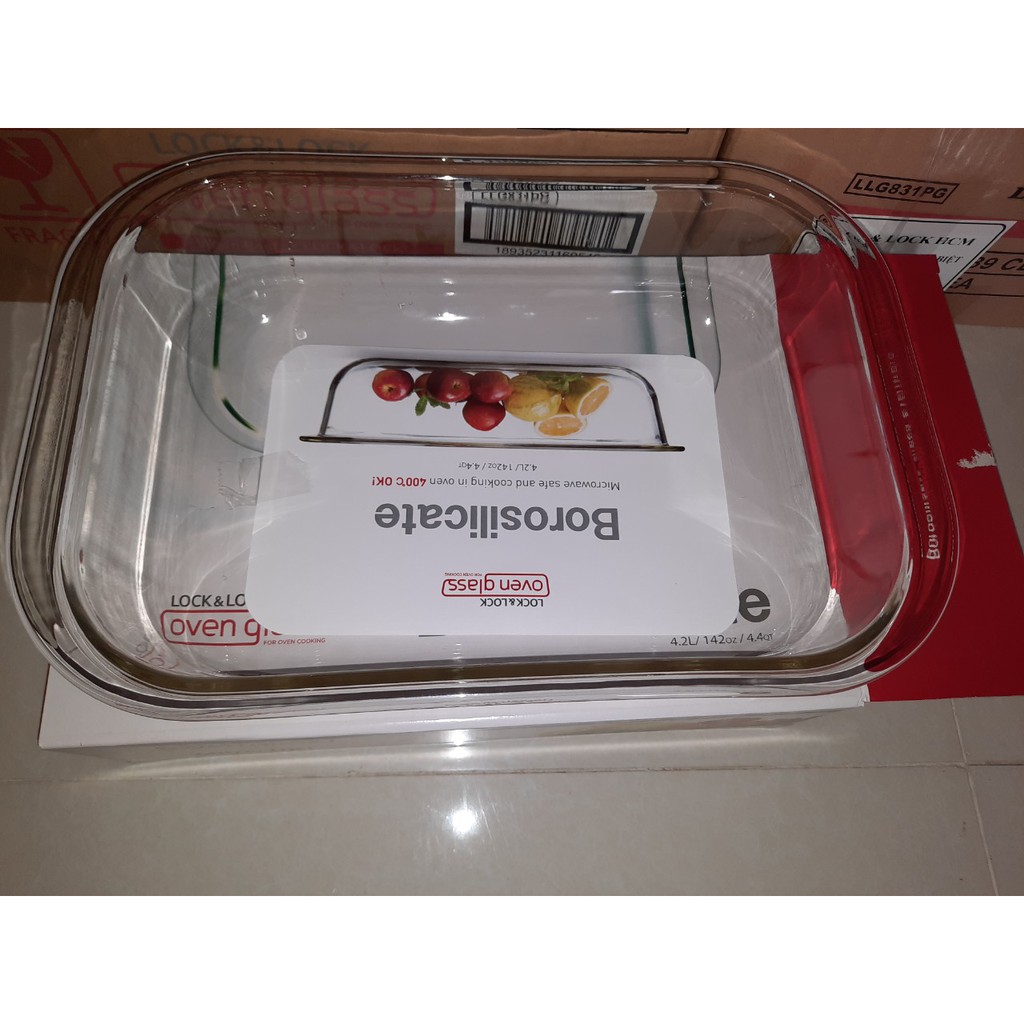 KHAY THỦY TINH LOCK&LOCK LLG589
