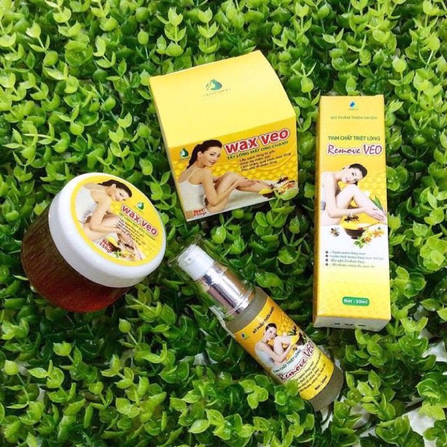 WAX VEO sản phẩm triệt lông 100% natural.