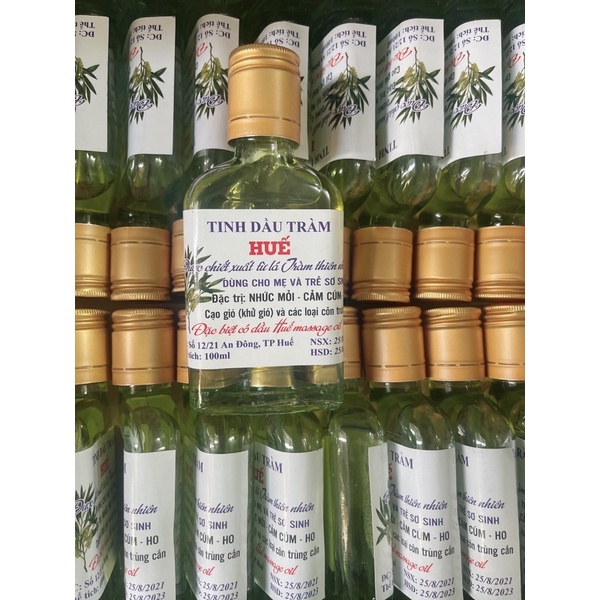 Tinh dầu tràm Huế 100ml cho bé date 2025