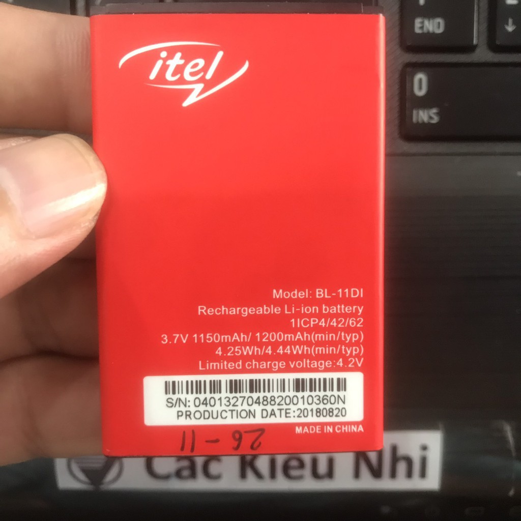 Pin Itel BL-11Di