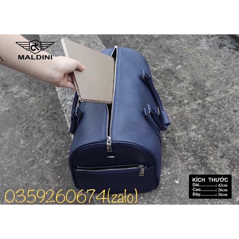 Túi Đựng Đồ Golf Da Bò Thật- Chuẩn Chính Hãng Maldini