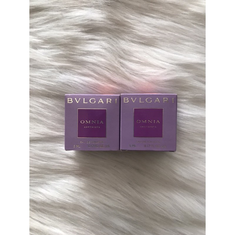 Nước hoa mini Bvlgari Omnia Amethyste EDT 5ml