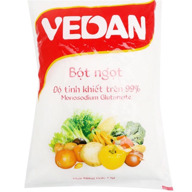 Bột ngọt vedan 1kg hsd 1 năm