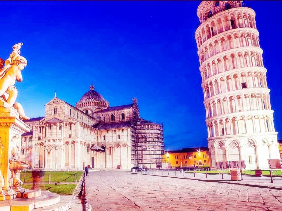 YoYo❤️Diamond 5D paintingthe Leaning Tower of Pisa diamond embroidery mosaic landscape pattern home decoration DIY creative gift can be customized   865