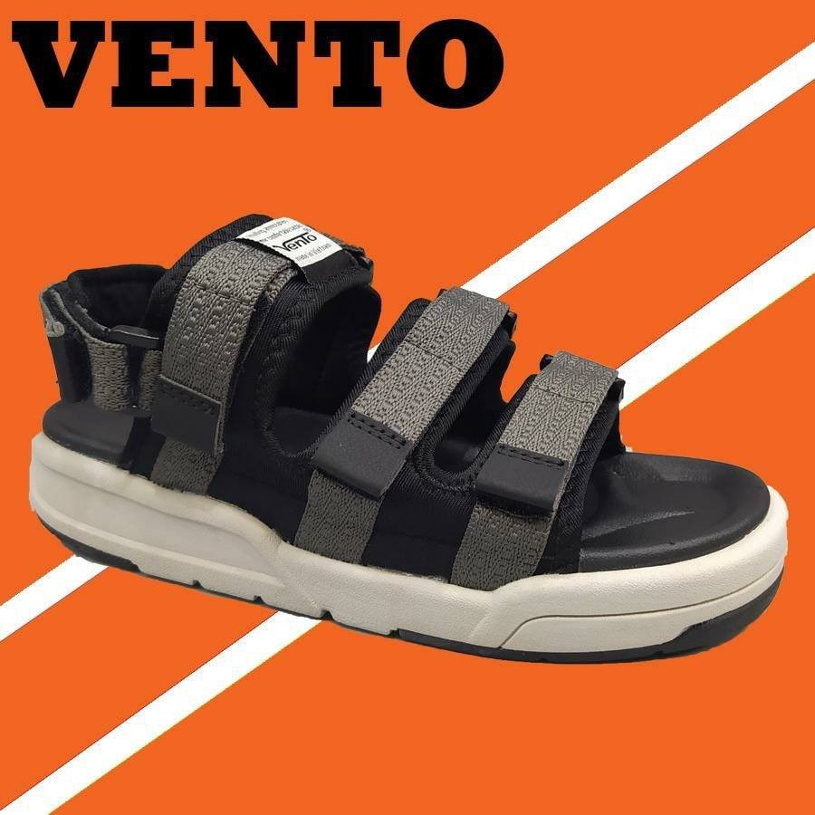 Sandal VENTO Xuất Khẩu Size Nam Nữ NV1001 Tro