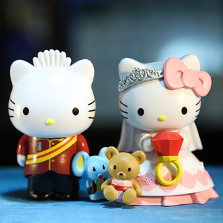 Mô hình búp bê hello kitty trang trí tiệc cưới