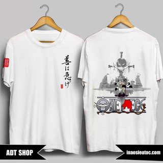 Mẫu áo thun One Piece băng Râu Trắng cực chất giá rẻ