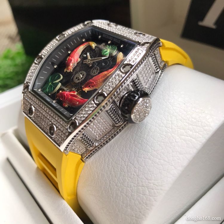 Đồng Hồ Nam, RM, Phiên bản Cá chép hoa sen, Sang trọng Đẳng Cấp, Mang lại Tài Lộc và sự an lành cho người đeo