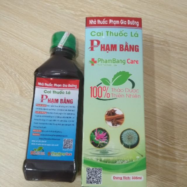 Cai thuốc lá, phạm bằng