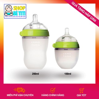 💖💖QUÀ TẶNG TAY CẦM💖💖Bình Sữa Comotomo 150ML/250ML CHO BÉ {CHÍNH HÃNG COMOTOMO}
