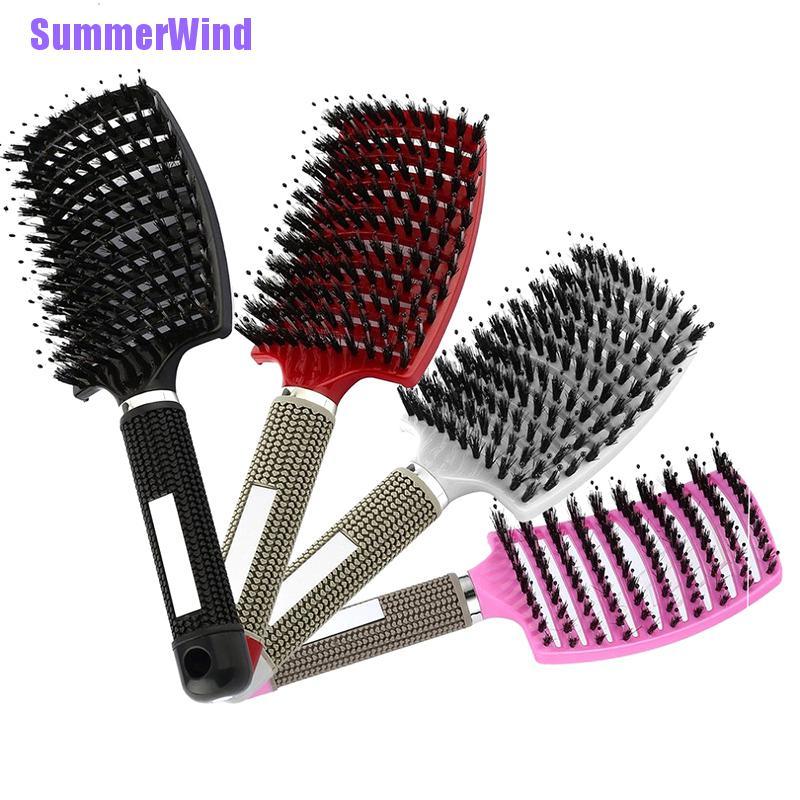 (Hàng Mới Về) Lược Chải Tóc Mát Xa Da Đầu Tiện Lợi