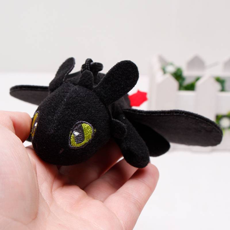 Móc khóa thú nhồi bông hình nhân vật hoạt hình How to Train Your Dragon dễ thương cỡ 15cm