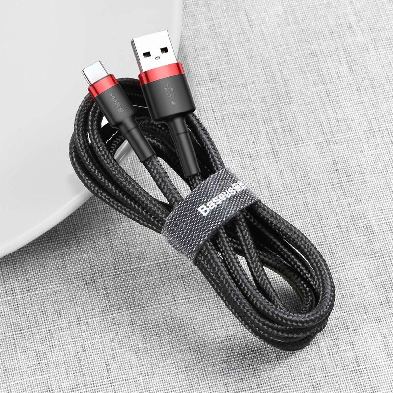 Cáp Sạc Nhanh Baseus Cafule Cable TypeC 1m/2m/3m Chính Hãng - Cáp Sạc Dây Dù Android
