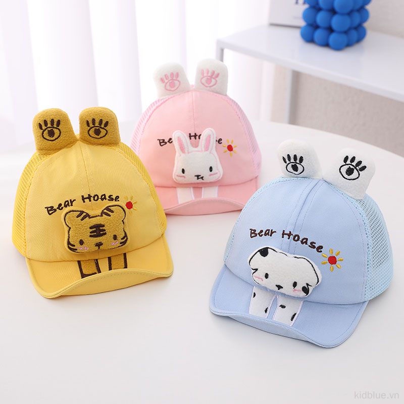 Nón Vành Họa Tiết Hoạt Hình Dễ Thương Cho Bé Trai Và Gái