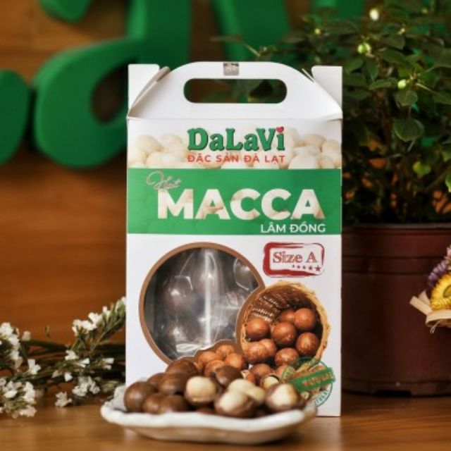 Hạt macca Lâm đồng size A 250gr