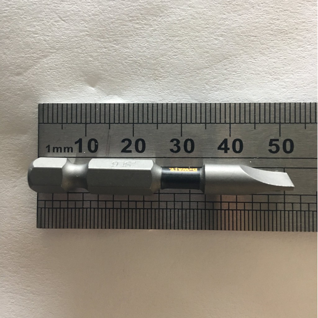 Mũi Vít Dẹp DEWAT SL6 50mm