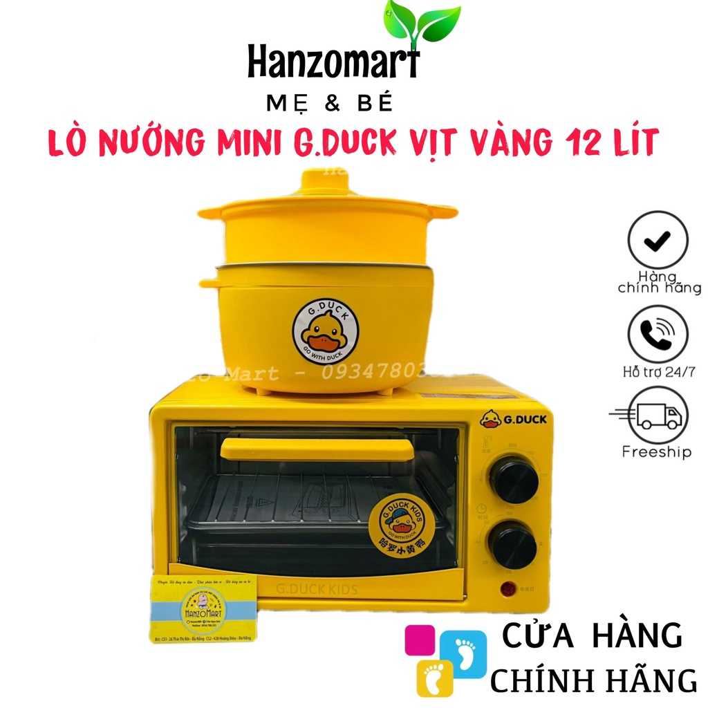 LÒ VI SÓNG CON VỊT VÀNG - Nướng dễ dàng