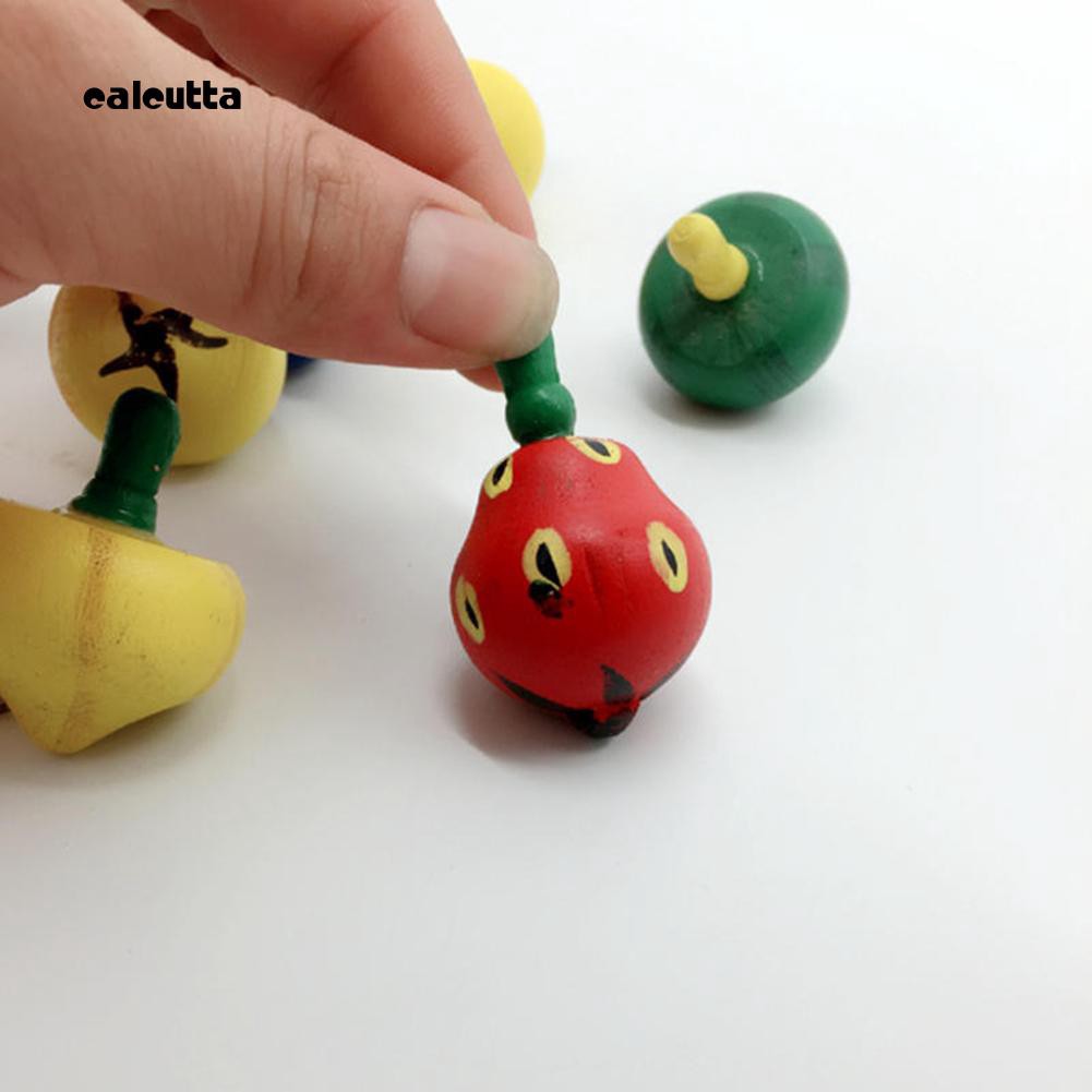 Con quay đồ chơi bằng gỗ hình trái cây xinh xắn dành cho các bé