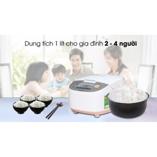 Nồi cơm điện tử Panasonic SR-ZE105WRAM 1 lít [New 100%]