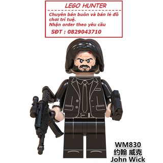 Xếp Hình Minifigures WM 830 nhân vật Sát thủ John Wick