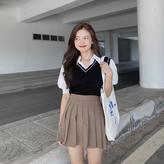 [Ảnh thật] Set gile liền 2 món Ulzzang
