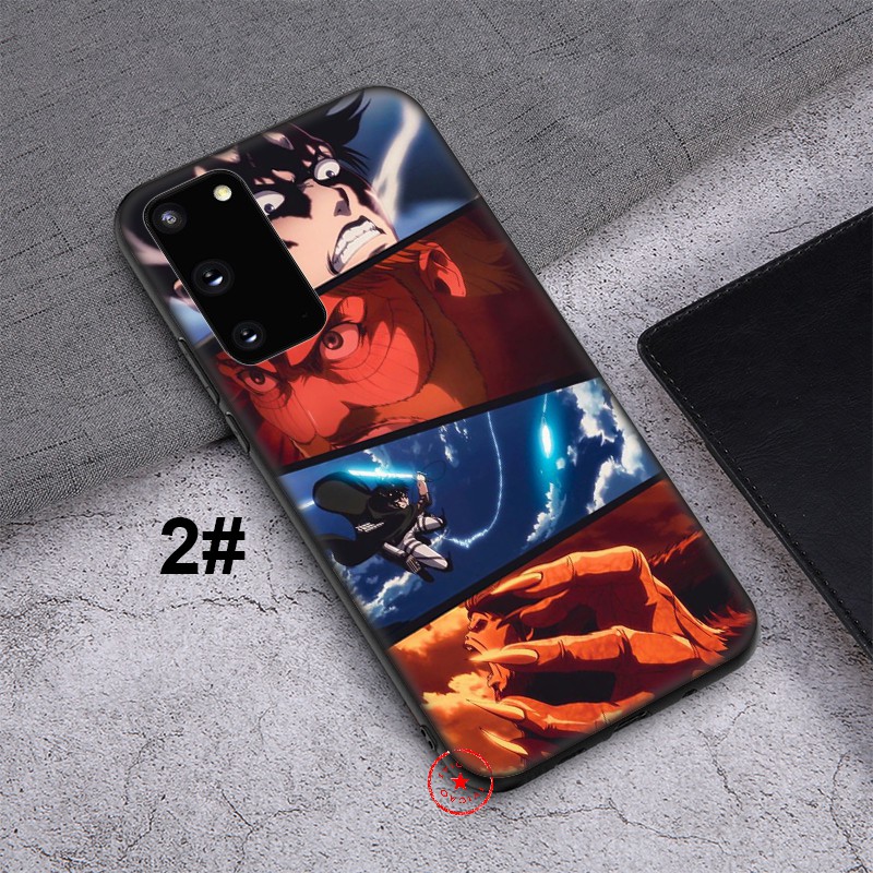 Ốp Lưng Mềm In Hình Anime Attack On Titan Cho Samsung Galaxy A11 A21 A21S A41 A51 A71 A81 A91 A2 J4 Core