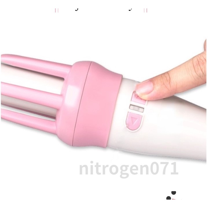 [Hàng mới về] Máy uốn tóc tự động Nitrogen071 kiểu dáng mini làm nóng 30 giây nhanh chóng tiện mang đi