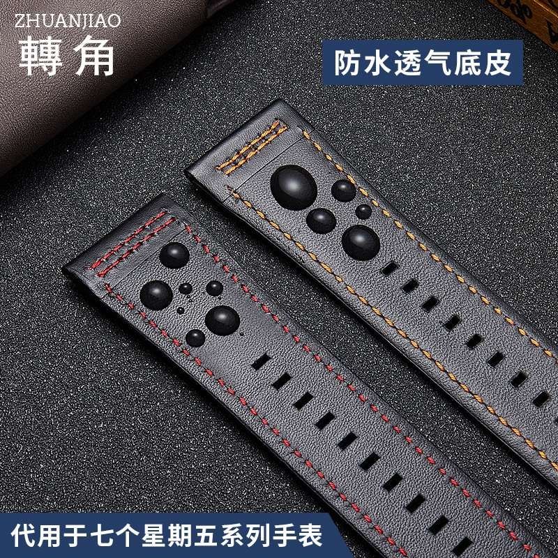 Dây Đeo Bằng Da Thật 28mm Cho Đồng Hồ Seven Fridaies