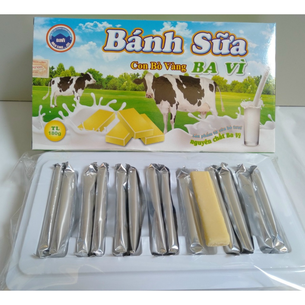 Bánh Sữa Nguyên Chất / Bánh Sữa Chua Con Bò Vàng Ba Vì Đủ Loại