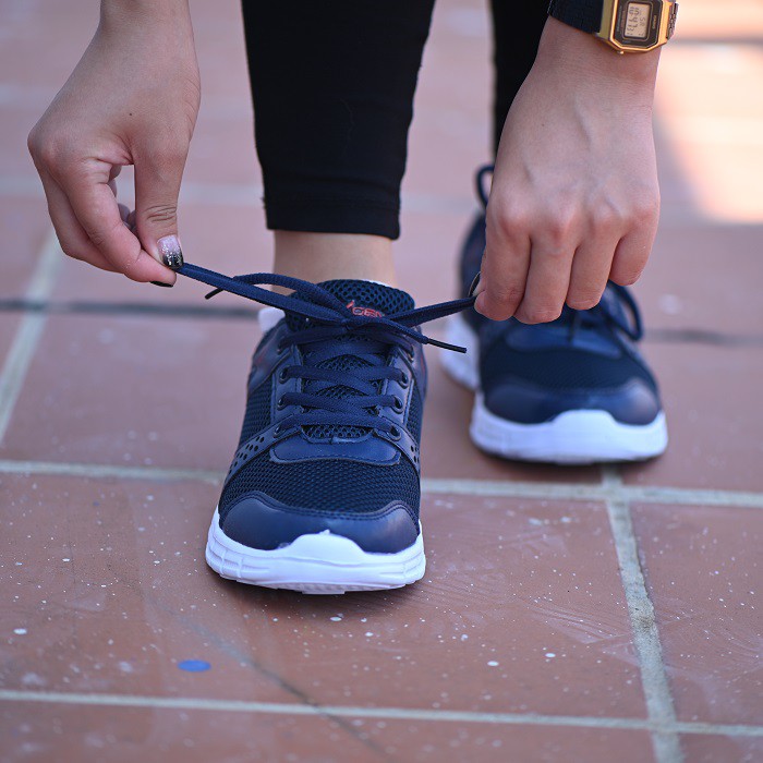 Giày Chạy Bộ Nữ Unisex NEXGEN NX-5181 Xanh Navy - Động Lực