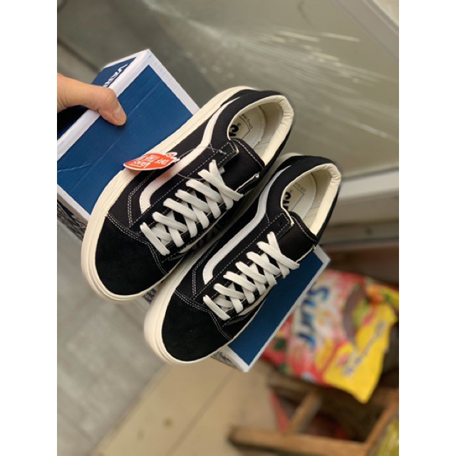 Giầy vans vaul đen lót da 1:1 ( full box + free ship ) Siêu Đẹp Cao Cấp [ SL  ib ] 👟 :)) , $