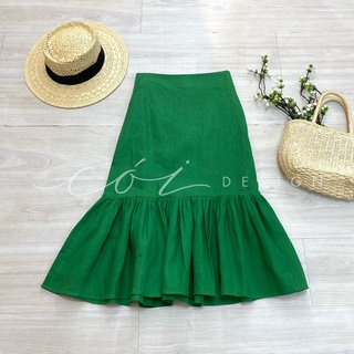 Chân váy bèo linen Cói Design