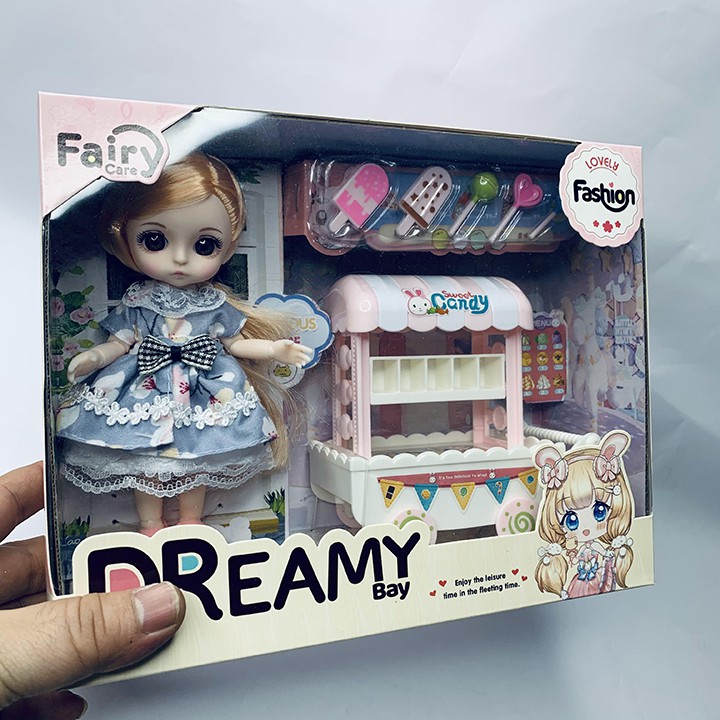 BÚP BÊ DREAMY QUẦY BÁN KEM D0450 - ĐỒ CHƠI TRÍ TUỆ