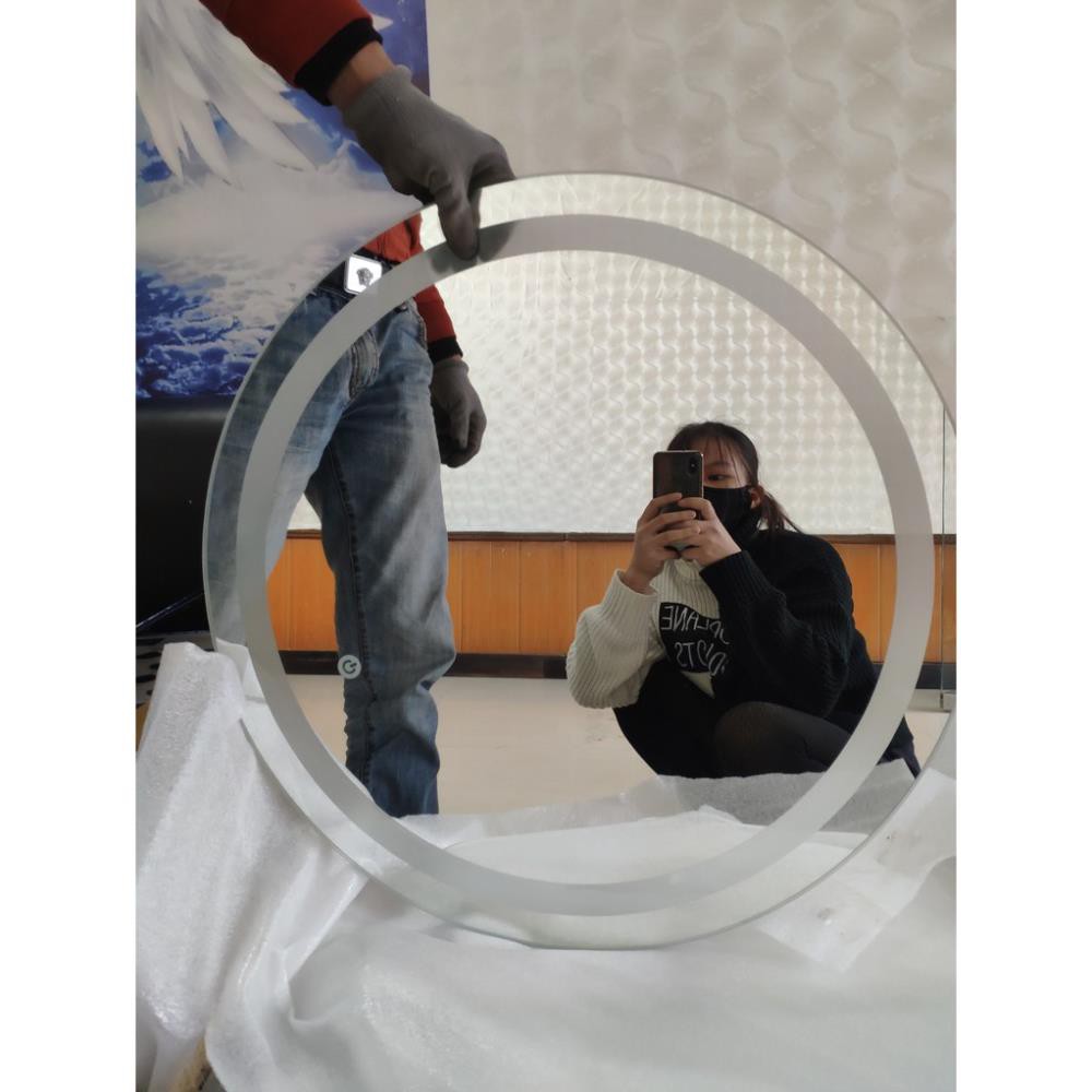 Gương Tròn Đèn LED Trang Điểm 3 Màu Cao Cấp Tăng Giảm Cường Độ Sáng [Size D50cm] Mirror Decor 360, 089.88.999.44