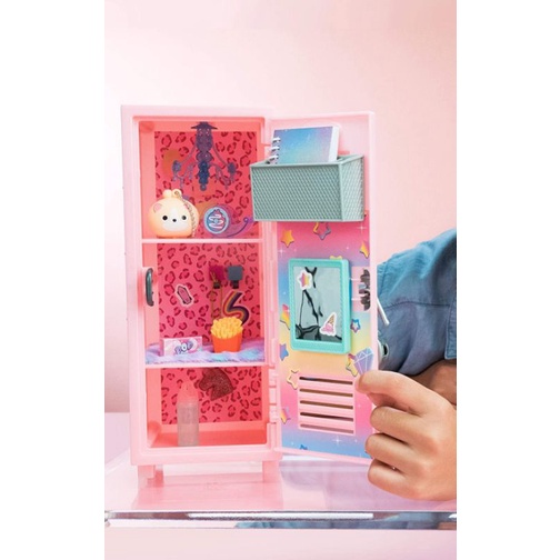 Shopkins real little set đồ chơi tủ đựng đồ locker