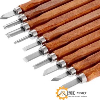 [ FREE SHIP ] 💦 Bộ dao khắc đục tiện gỗ đa năng 💦 Làm từ vật liệu cacbua cao cấp - Lưỡi dao nhiều hình dạng