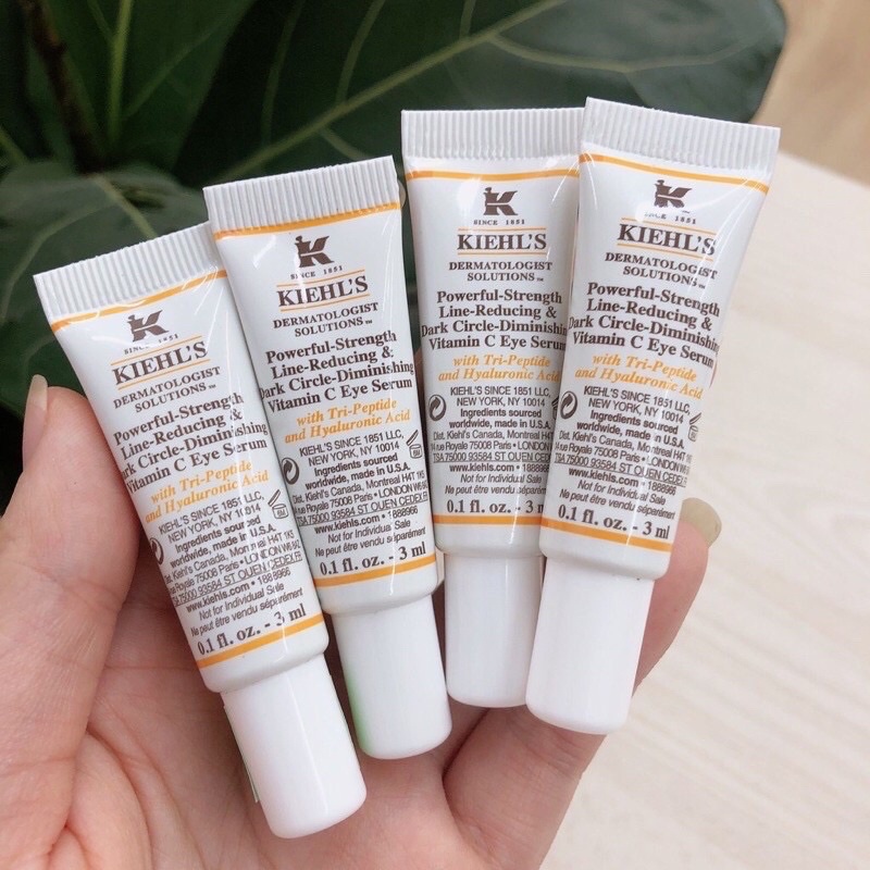 Kem Mắt Mờ Thâm Bọng Kiehl's Powerful Strength Line Reducing & Dark Circle Diminishing Vitamin C
